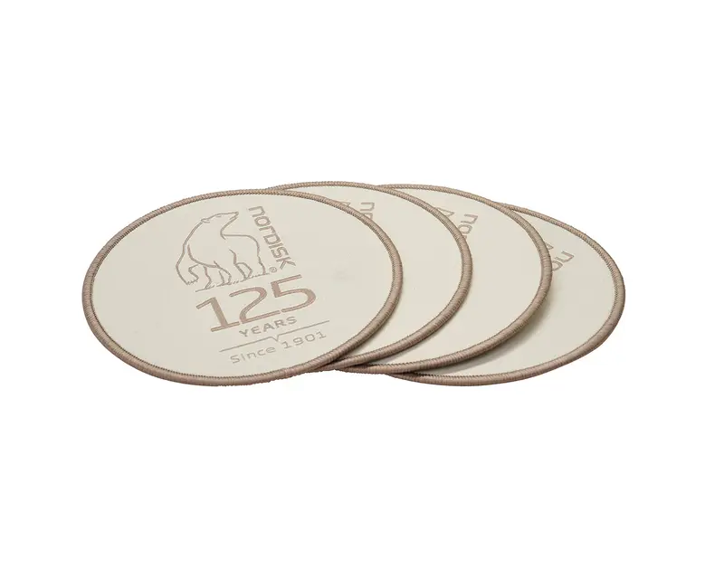 125 Years Coaster Set (4-pack) - Sandshell