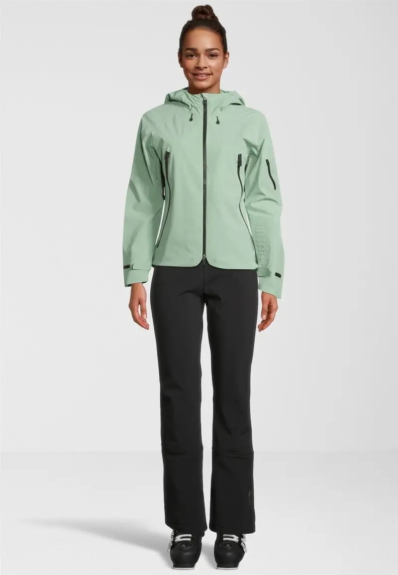 2,5 Elements Shelljacke Damen - eucalyptus green