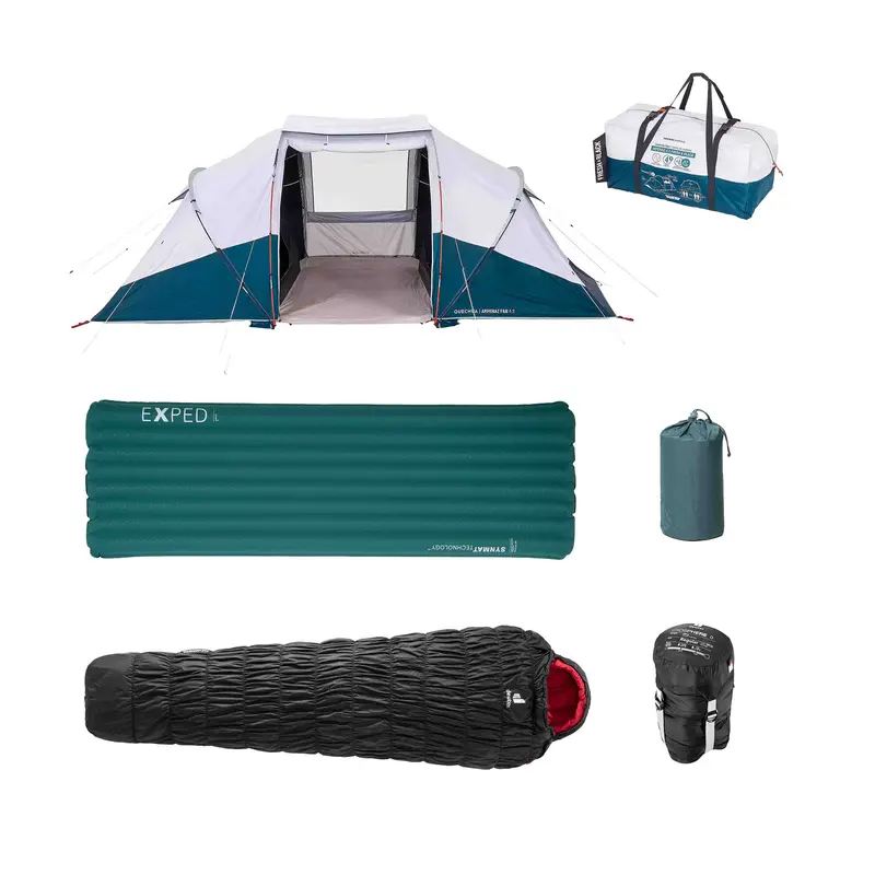 4 Personen Campingplatz Set