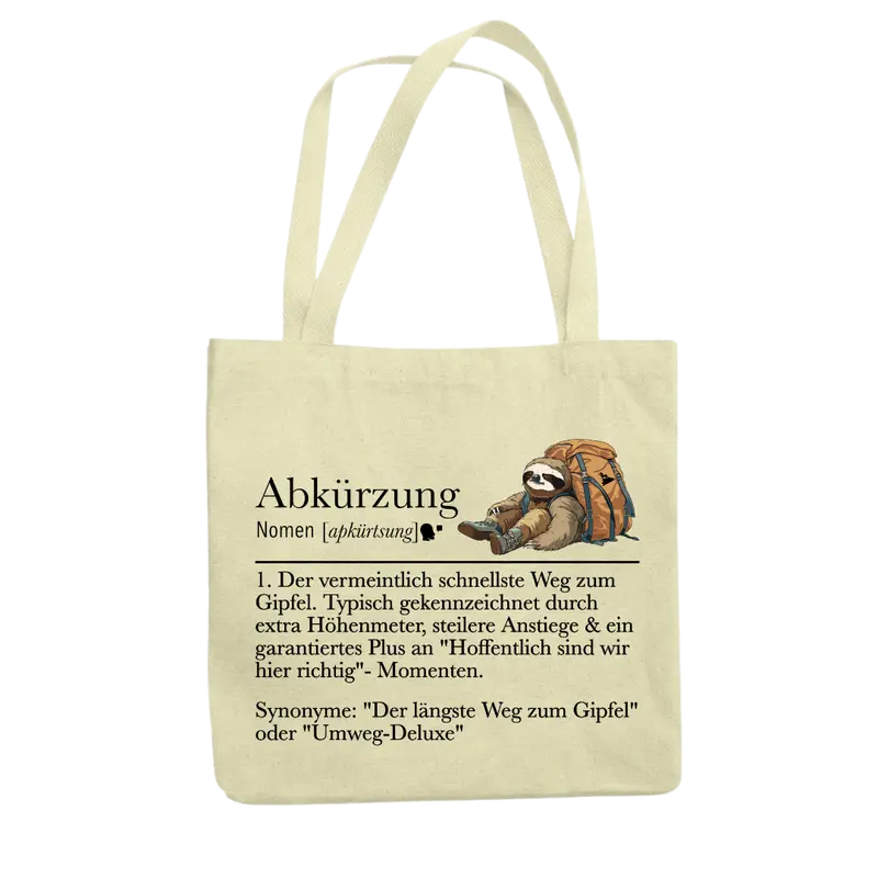 Abkürzung Tragetasche