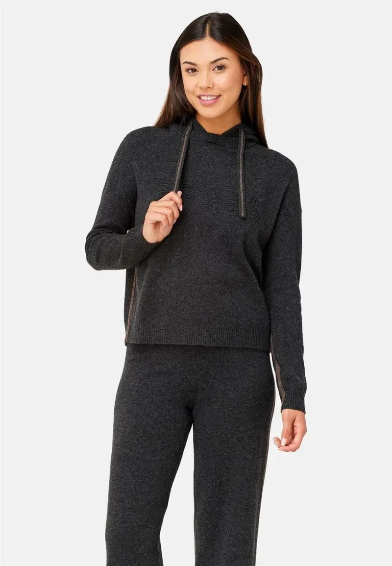 Après Hoodie Pullover Damen - graphite