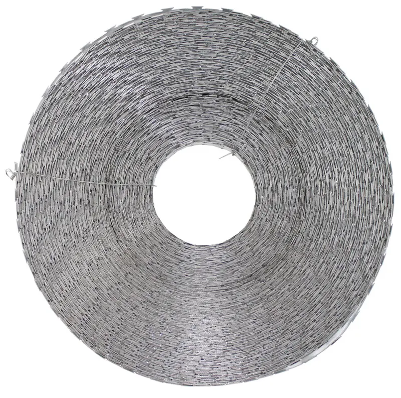 Band-Stacheldraht, Metall
