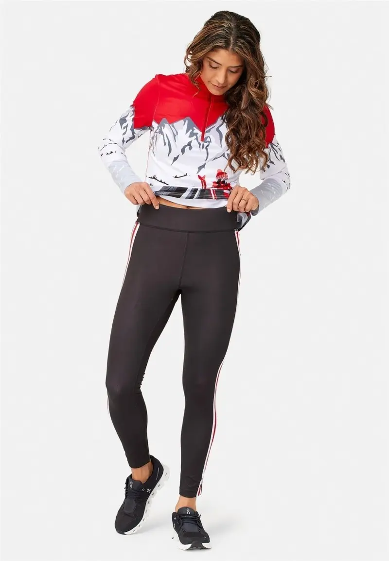 Baselayer Leggin Base Layer Damen - black