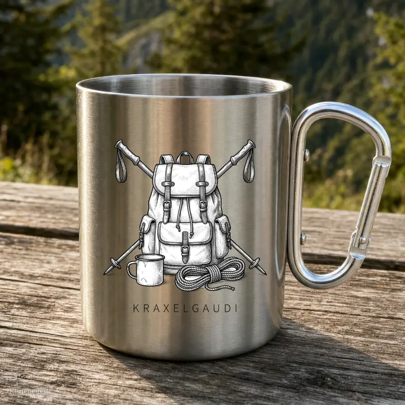 Bergausrüstung Karabinertasse