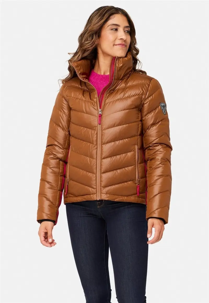 Compass Jacket Daunenjacke Damen - pecan