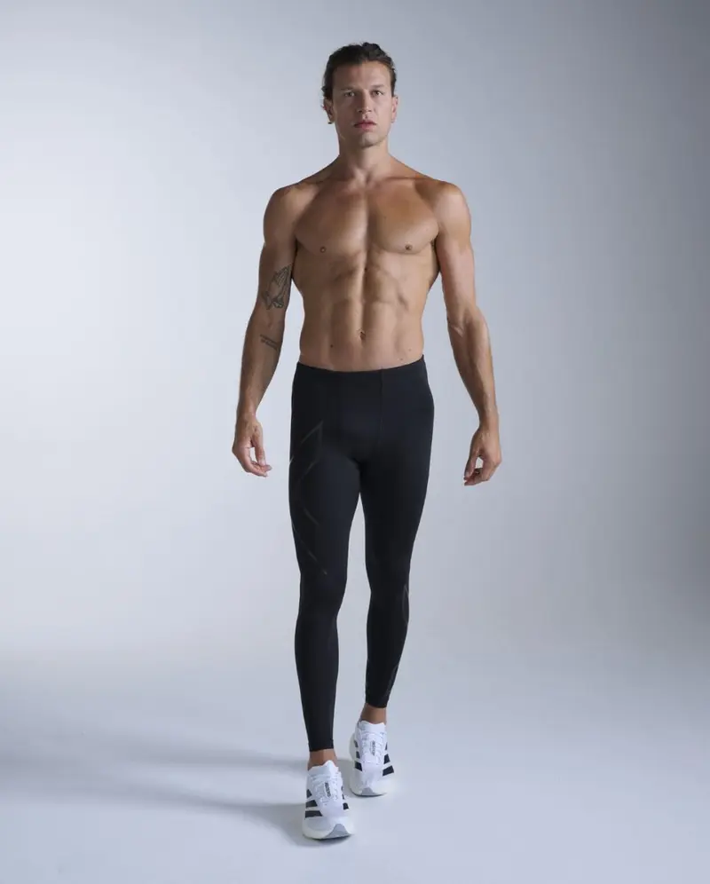 Core Compression Tights Herren - black/black