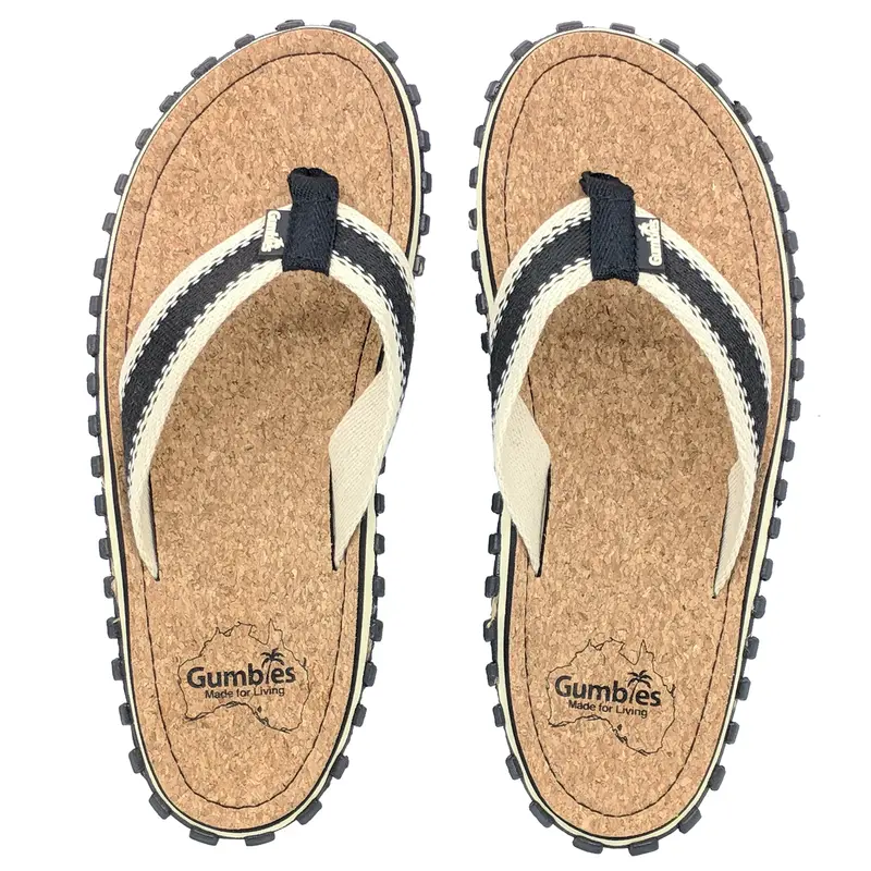 Corker Flip Flops | Black