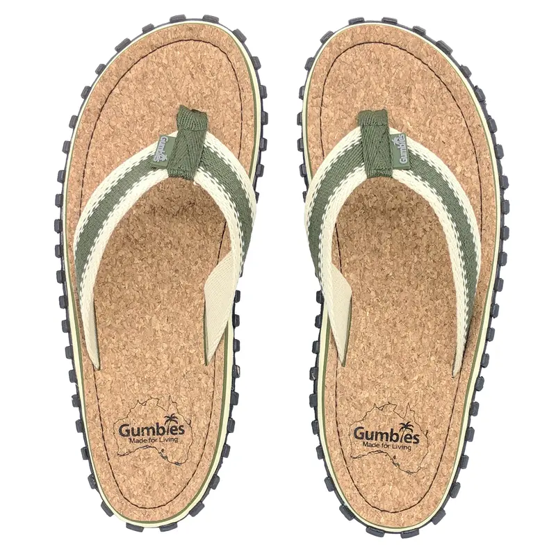 Corker Flip Flops | Khaki