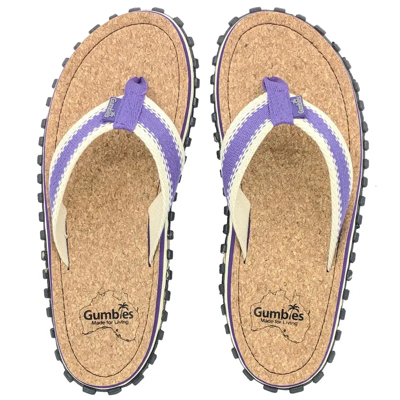 Corker Flip Flops | Purple