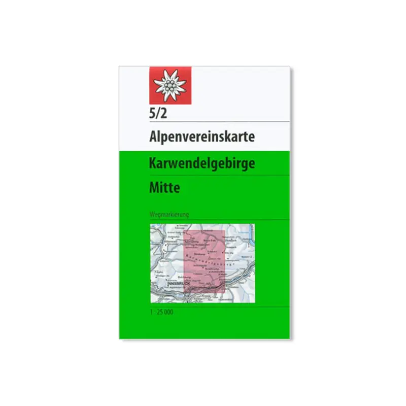 DAV KARWENDELGEBIRGE MITTE 5/2