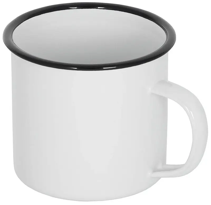Emaille-Tasse