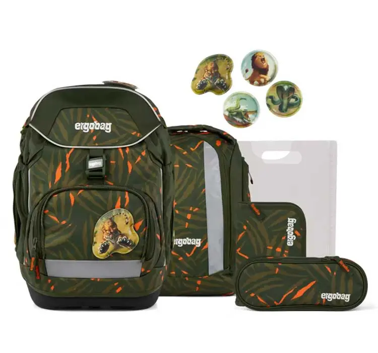 Ergobag Schulranzen Set 6 teilig Pack ExBärdition
