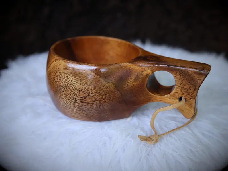 handgefertigte Kuksa "Haimdall"