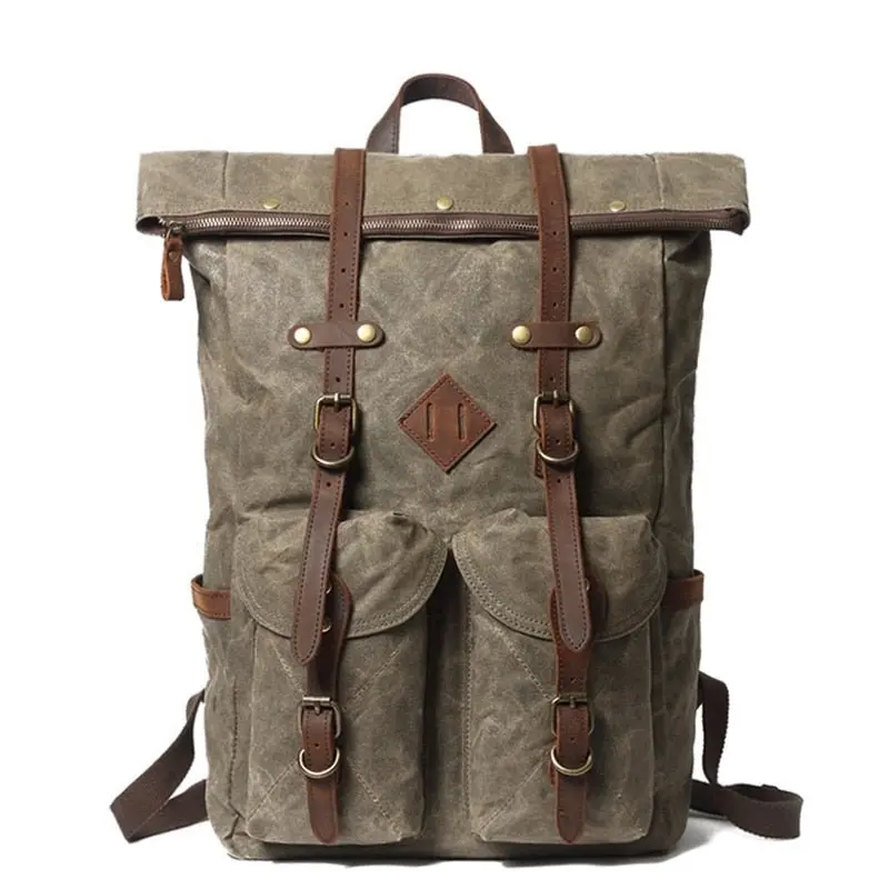 Harlo ▦ Vintage Canvas Rucksack