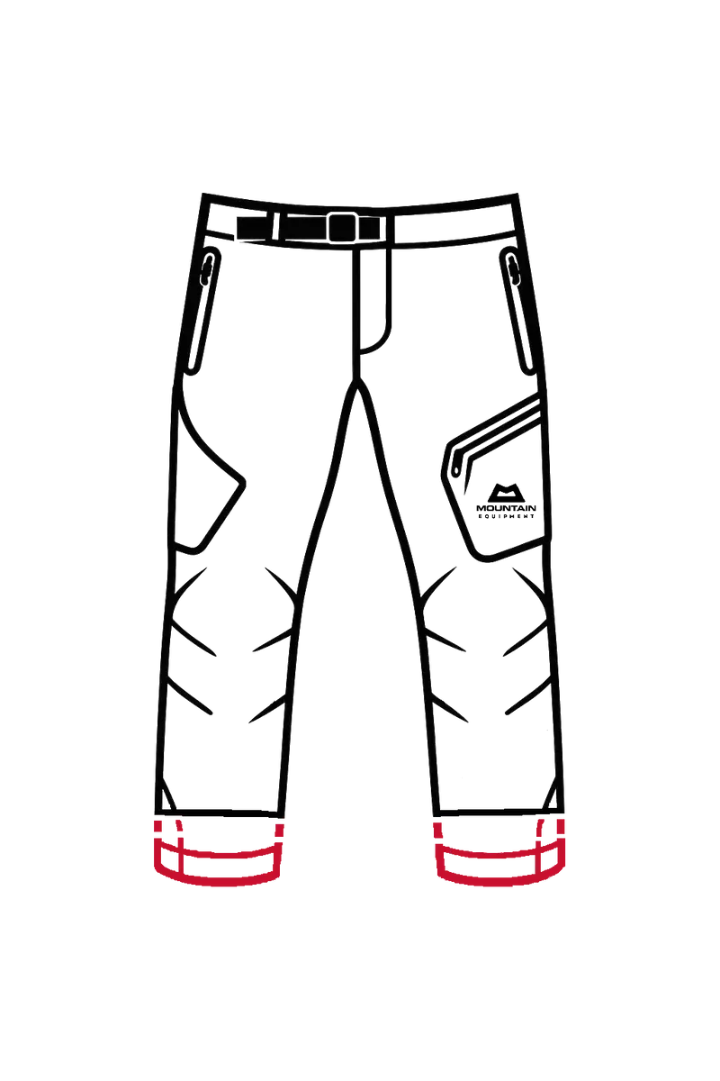 Hose kürzen