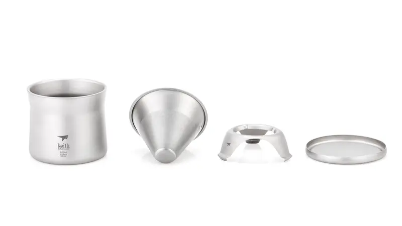 Keith Titanium Mini Coffee & Tea Maker 220 ml