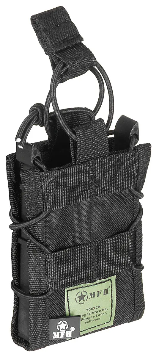 Magazintasche, "Bungee Lock"