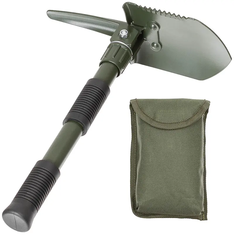 Mini Klappspatenset, 3 in 1