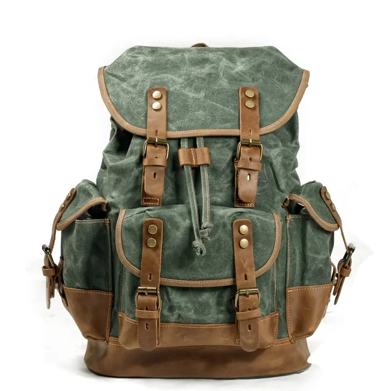 Rahon ▦ Vintage Canvas Rucksack