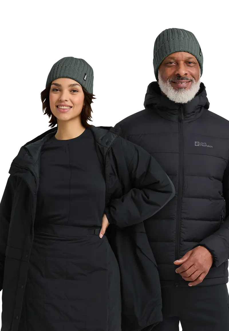 RIB KNIT BEANIE