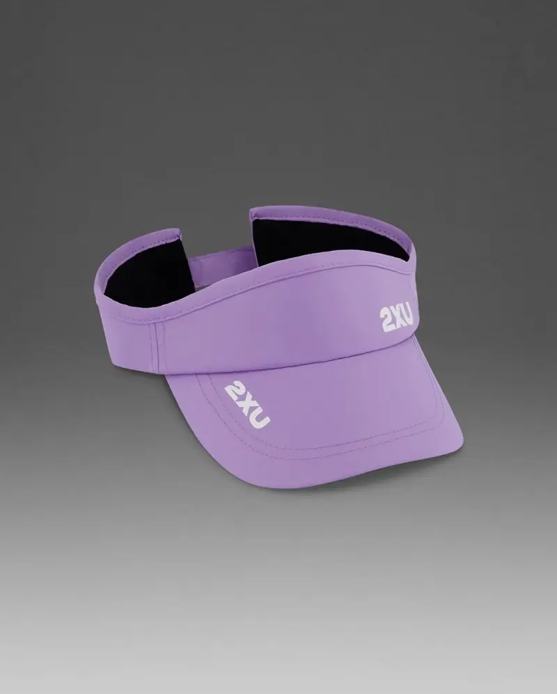Run Visor Schirmmütze - grape fizz/white