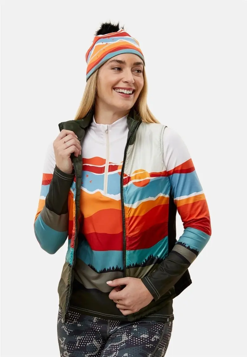 Sela Wendeweste Damen - forest