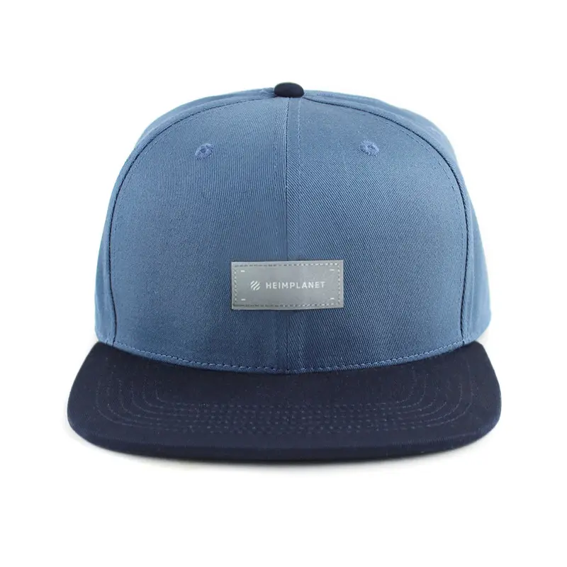 Snapback reflective; stone blue