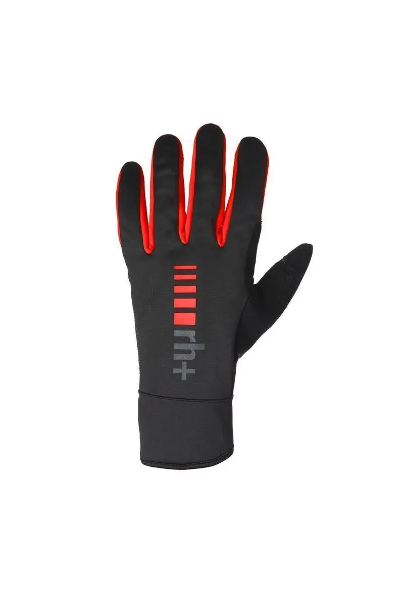 Soft Shell Glove Radhandschuhe - black/red