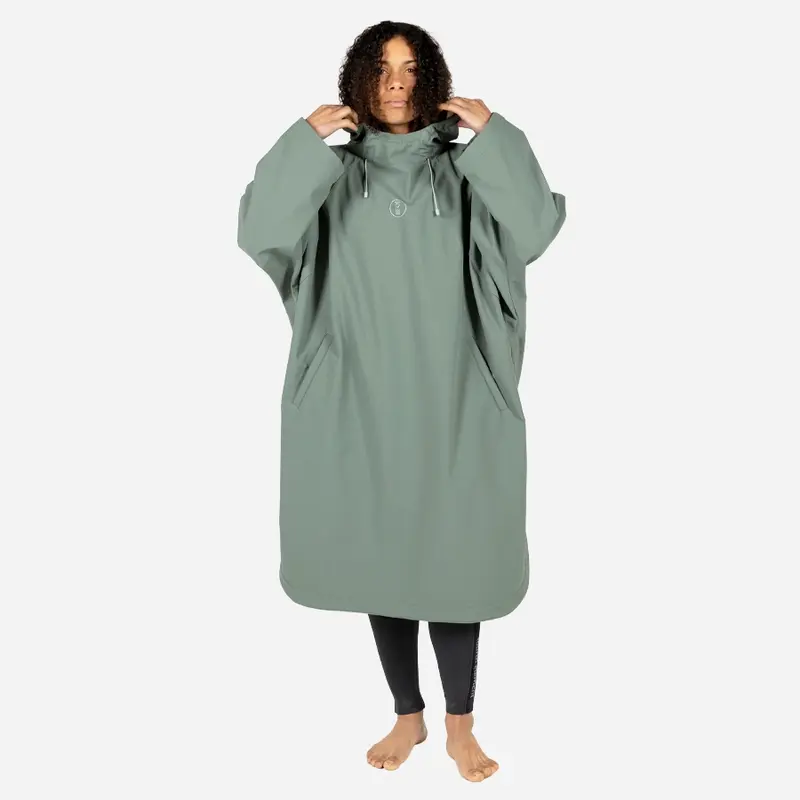 Storm Poncho Sea Moss