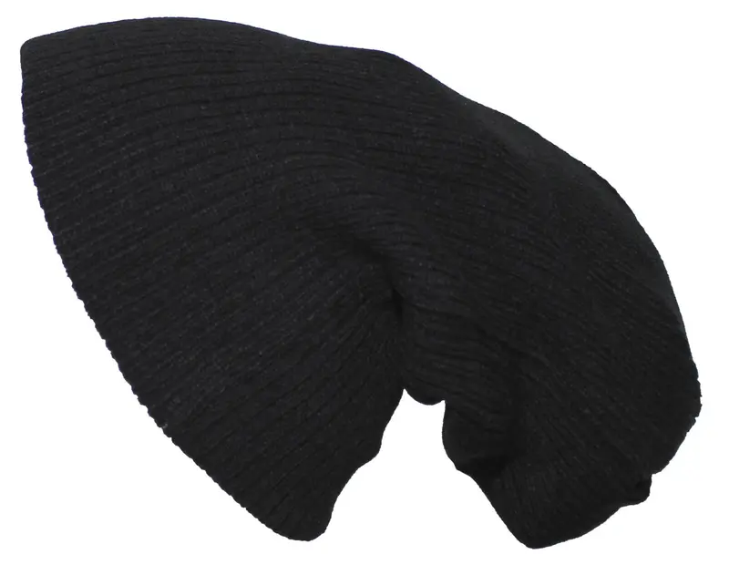 Strickmütze, "Beanie", Rip, extra lang