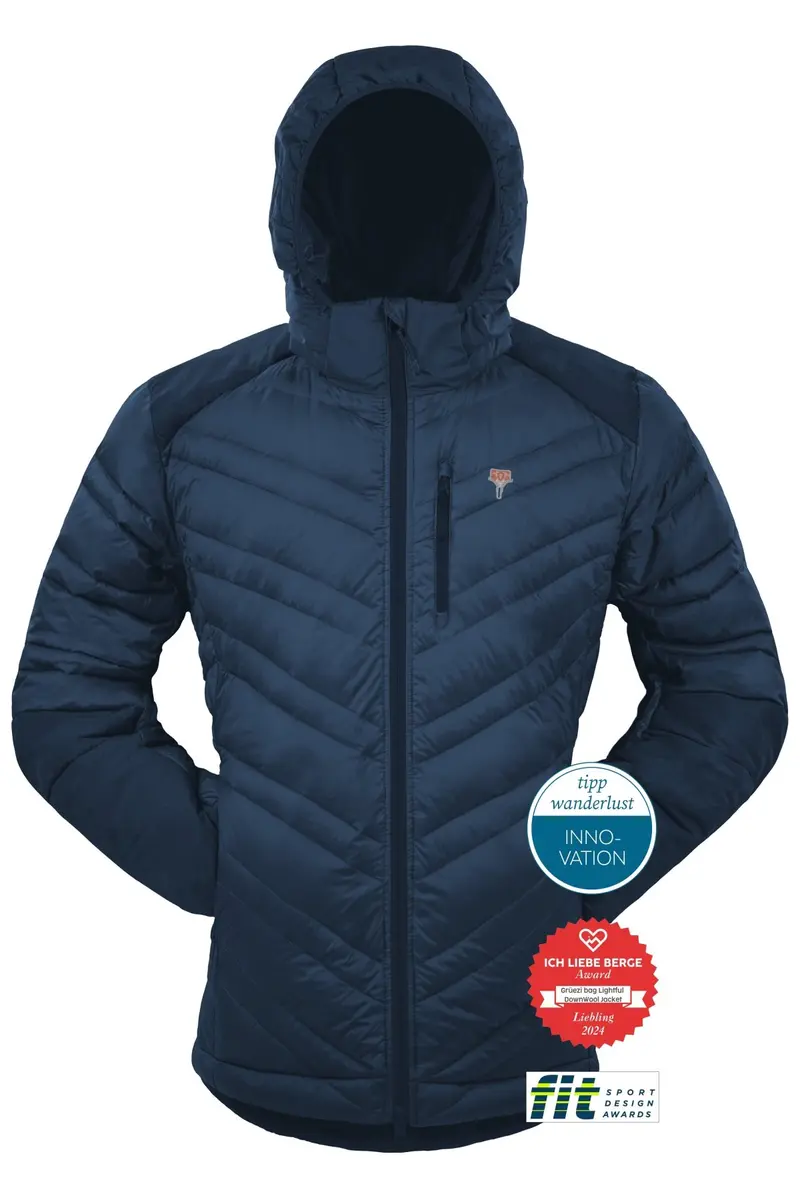 The Lightful DownWool Jacket M Isolationsjacke | BLUE ASHES
